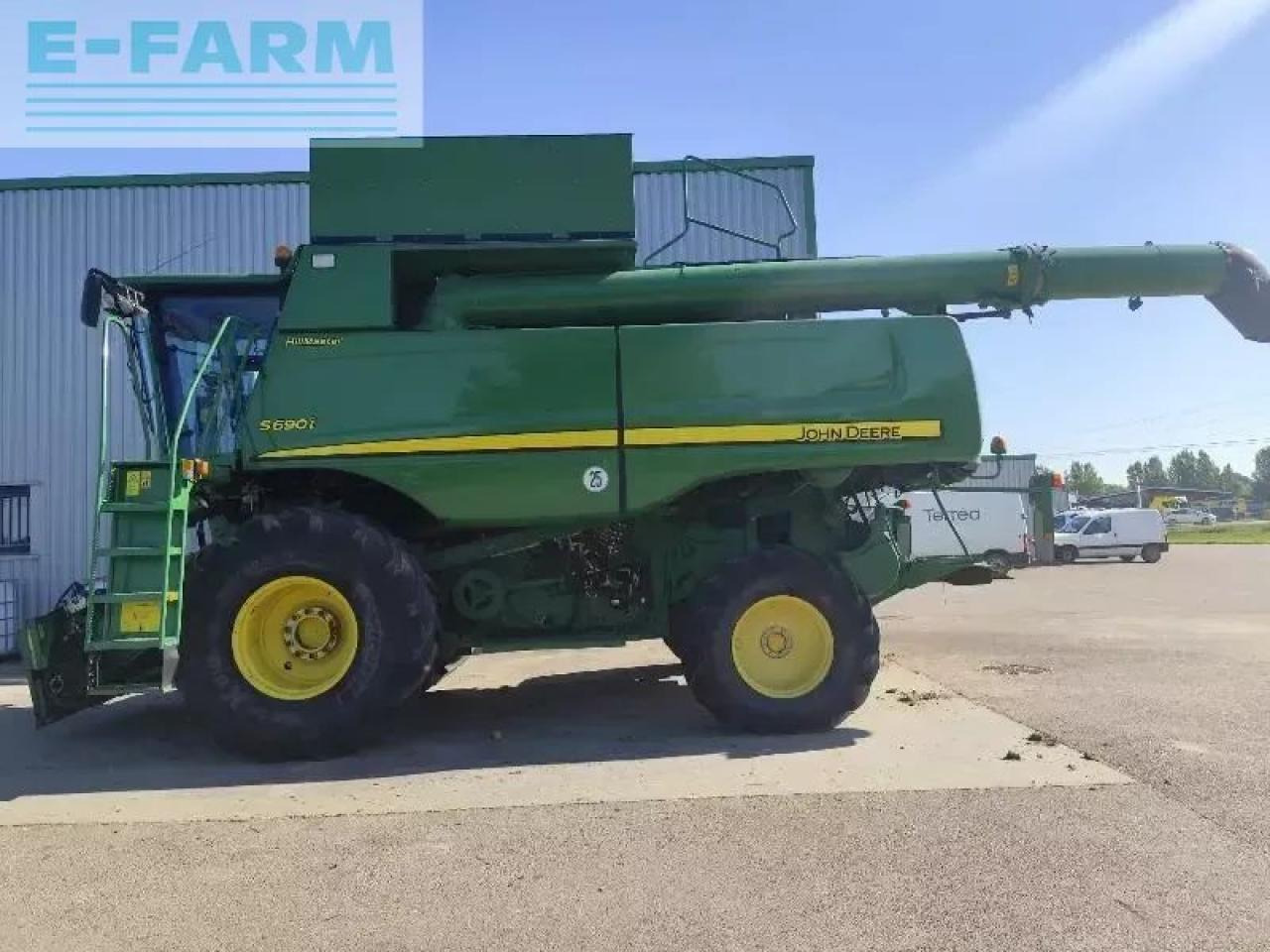 John Deere s690 hillmaster - 联合收割机:图1 John Deere s690 hillmaster - 联合收割机:图1