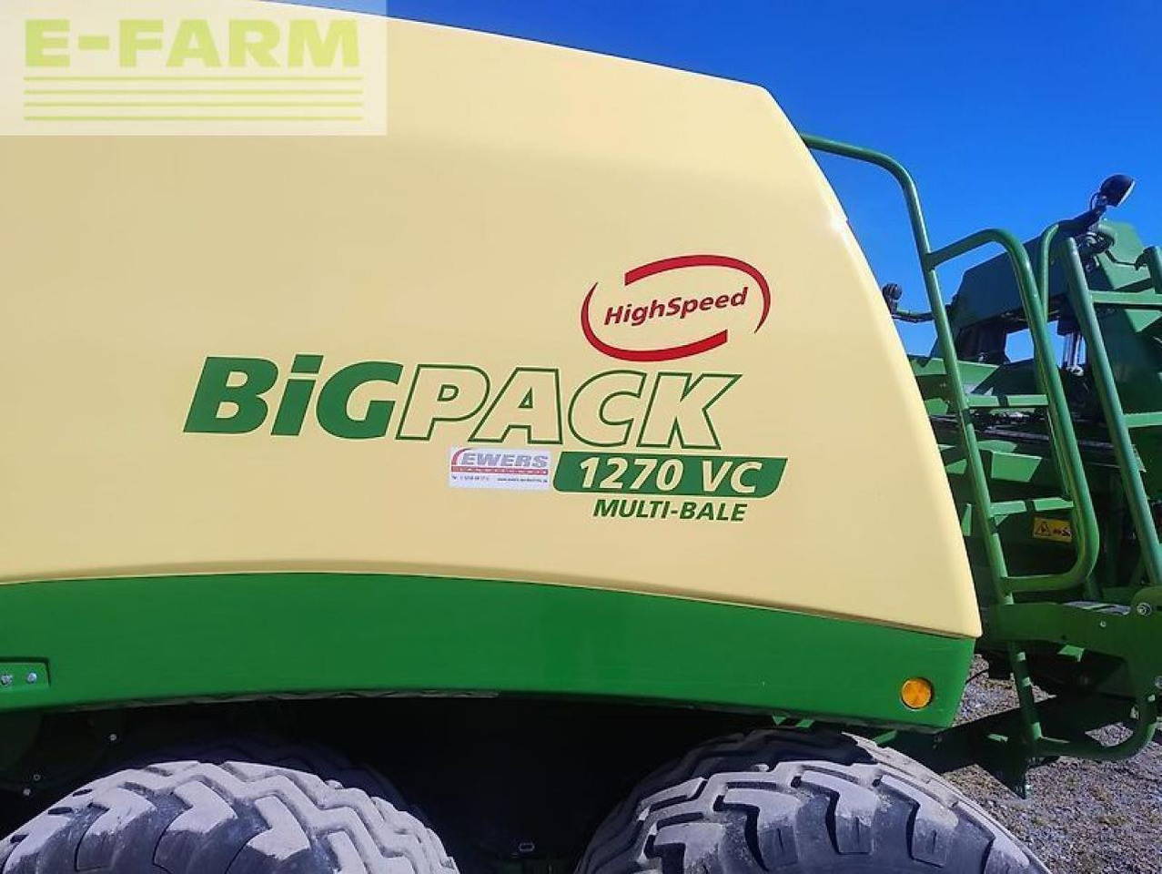 Krone bigpack 1270 hs vc - 方形打包机:图3 Krone bigpack 1270 hs vc - 方形打包机:图3