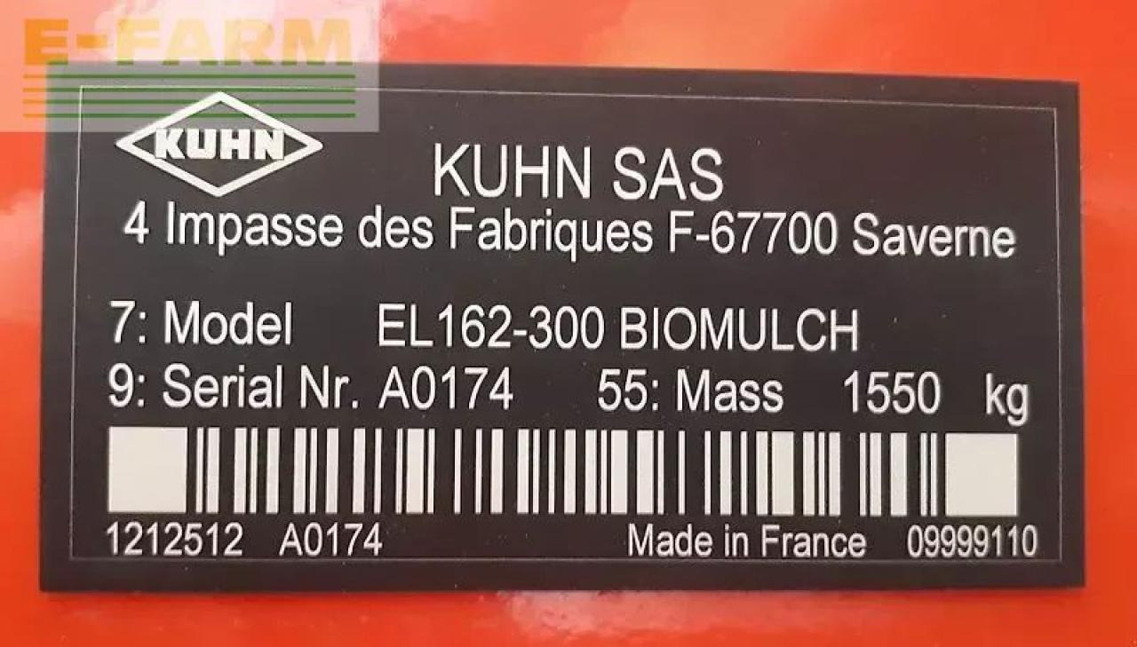 土壤耕作设备 Kuhn el 162 biomulch：图23