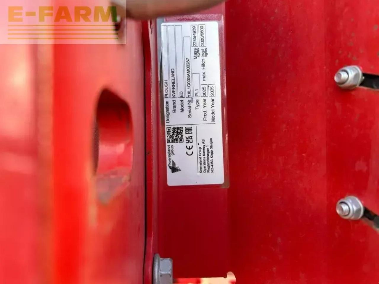 Kverneland ed-hd - 犁:图3 Kverneland ed-hd - 犁:图3