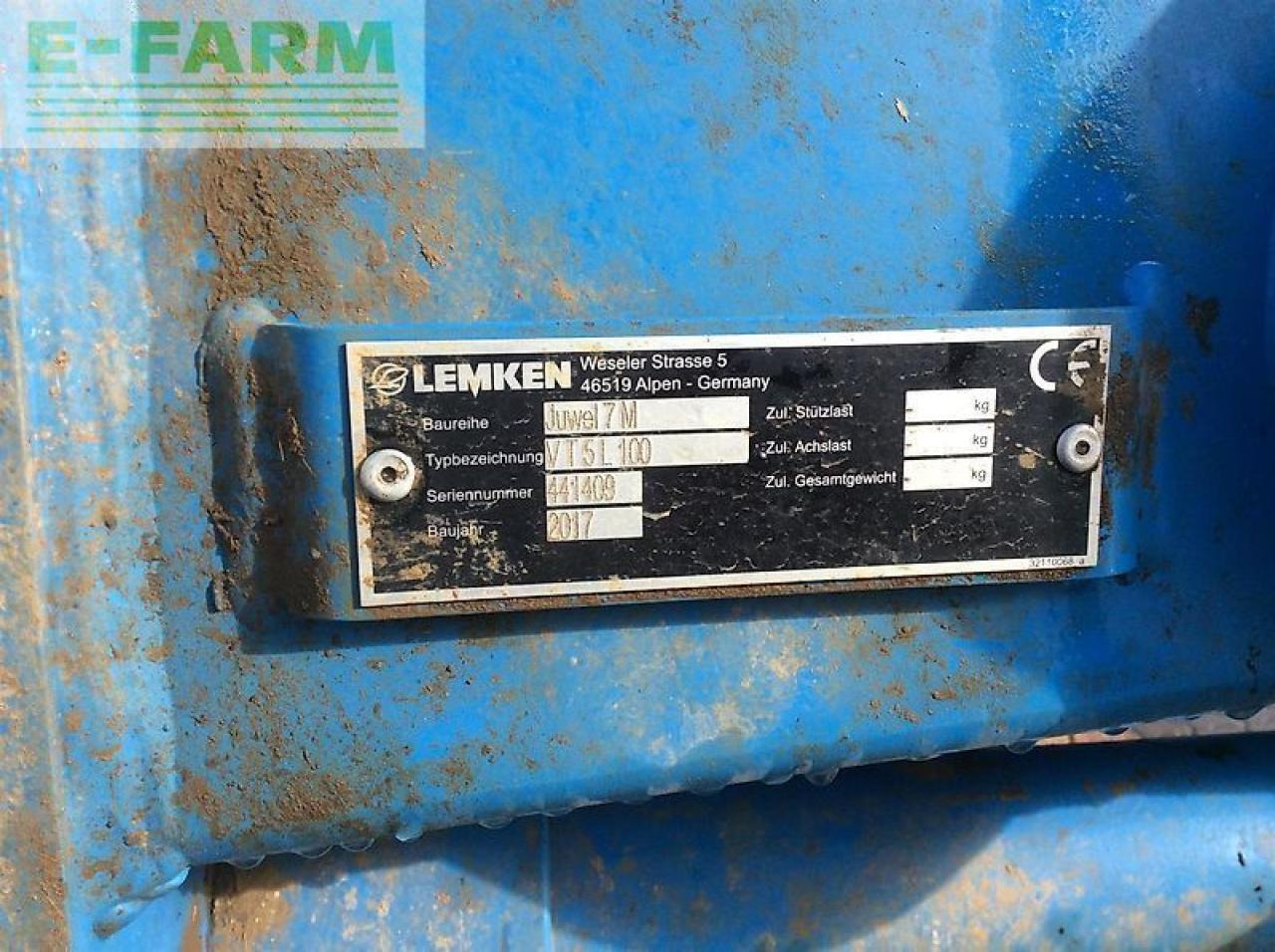Lemken juwel 7 m - 犁:图4 Lemken juwel 7 m - 犁:图4