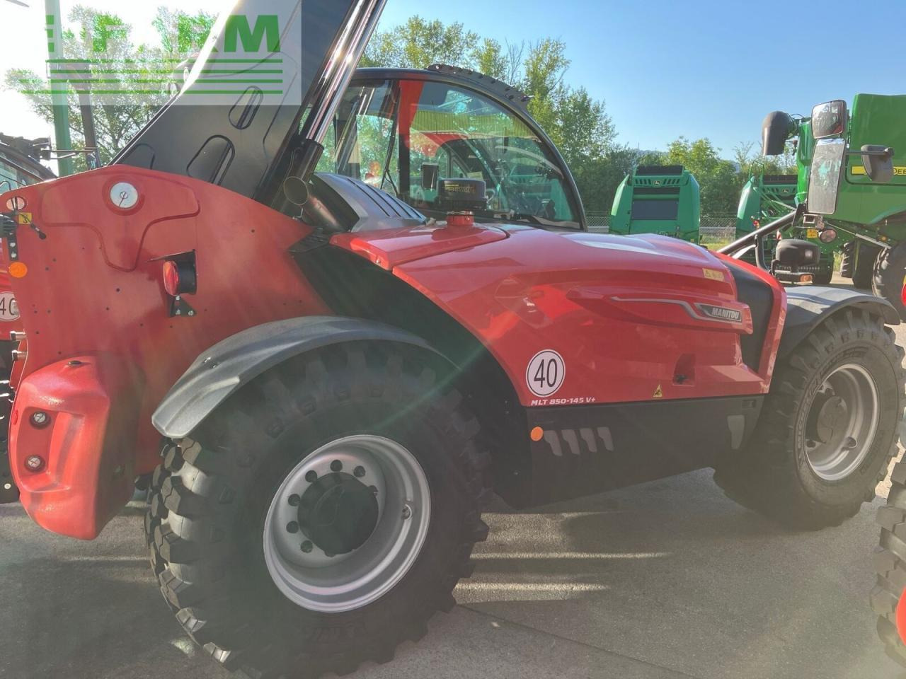 Manitou teleskoplader mlt850 -145 v+ elite - 伸缩臂叉装车:图2 Manitou teleskoplader mlt850 -145 v+ elite - 伸缩臂叉装车:图2