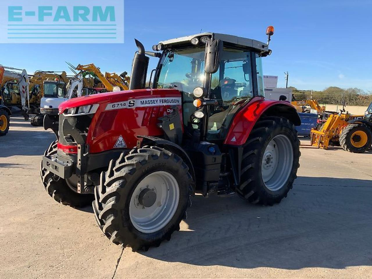 Massey Ferguson 6714s dyna 6 tractor (st25200) - 拖拉机:图4 Massey Ferguson 6714s dyna 6 tractor (st25200) - 拖拉机:图4