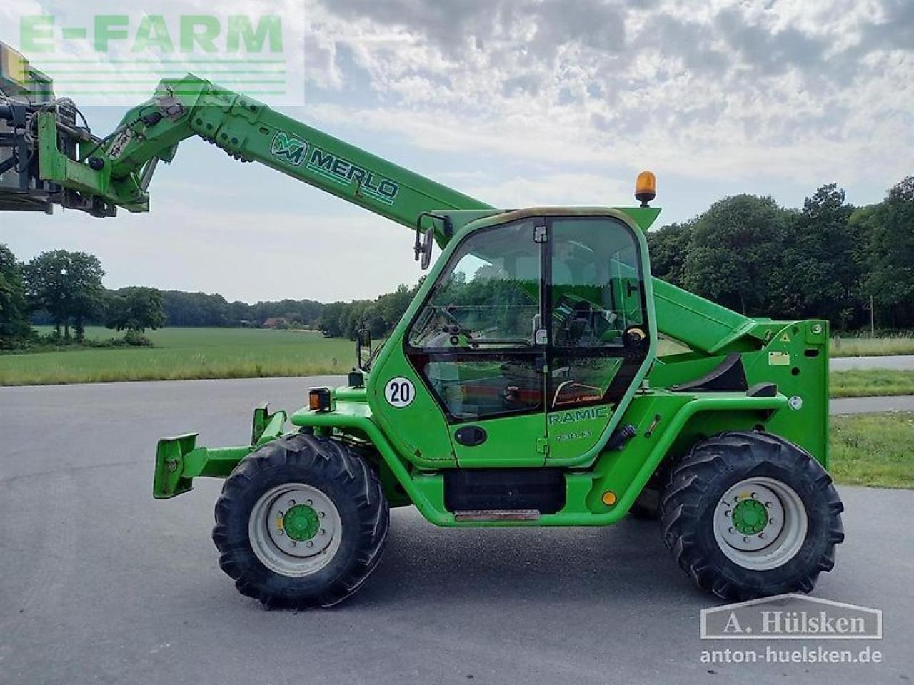 Merlo p38.13 inkl. arbeitsbühne - 伸缩臂叉装车:图2 Merlo p38.13 inkl. arbeitsbühne - 伸缩臂叉装车:图2