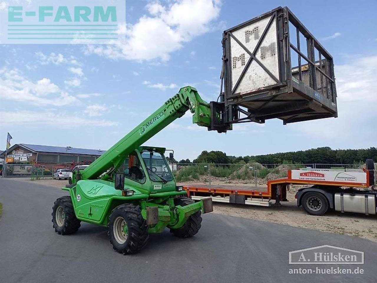 Merlo p38.13 inkl. arbeitsbühne - 伸缩臂叉装车:图5 Merlo p38.13 inkl. arbeitsbühne - 伸缩臂叉装车:图5