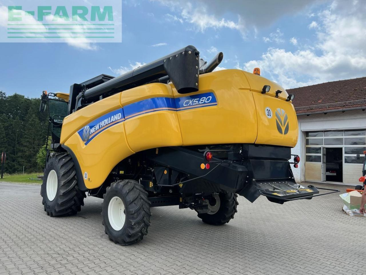 New Holland cx 5.80 - 联合收割机:图5 New Holland cx 5.80 - 联合收割机:图5