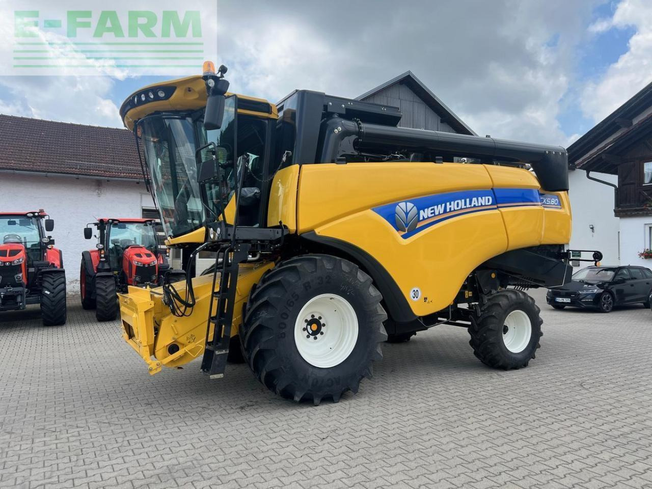 New Holland cx 5.80 - 联合收割机:图1 New Holland cx 5.80 - 联合收割机:图1
