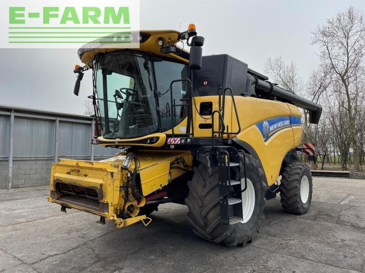 New Holland cx8.80 - 联合收割机:图1 New Holland cx8.80 - 联合收割机:图1