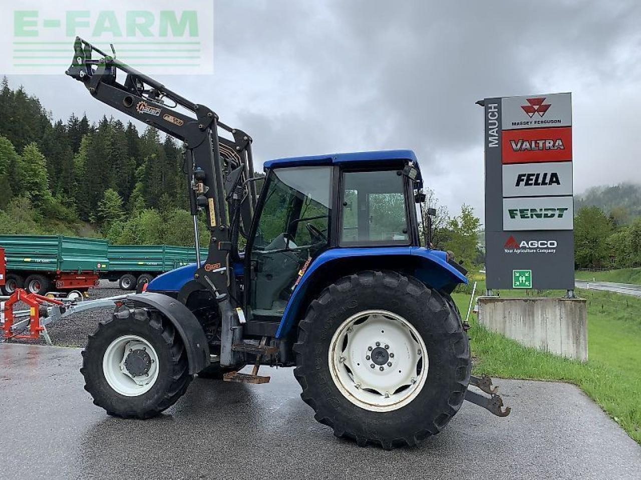 拖拉机 New Holland tl 70 a + hauer frontlader A:图11 拖拉机 New Holland tl 70 a + hauer frontlader A:图11