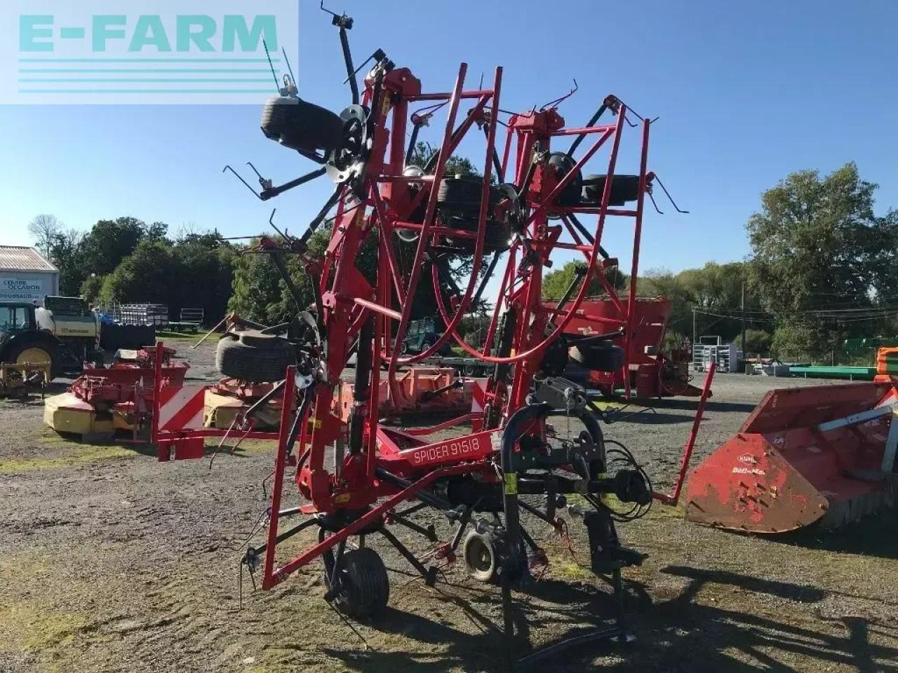 SIP spider 915 / 8 - 翻草机/ 搂草机:图1 SIP spider 915 / 8 - 翻草机/ 搂草机:图1