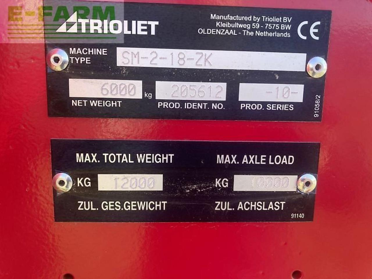 牲畜设备 Trioliet solomix 2 1800 zk:图7 牲畜设备 Trioliet solomix 2 1800 zk:图7