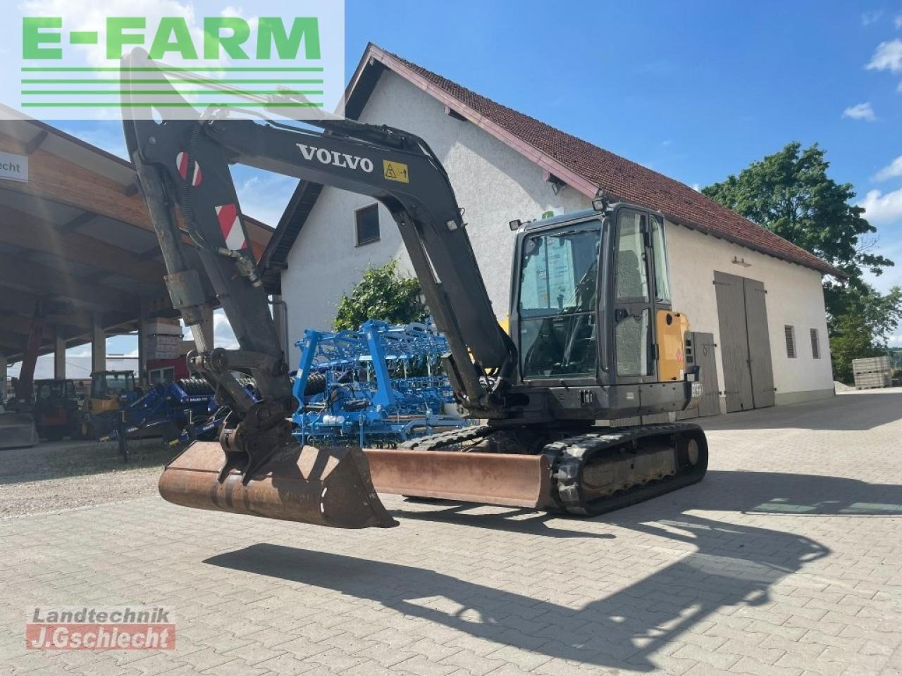 小型挖掘机 Volvo ec 55c：图8
