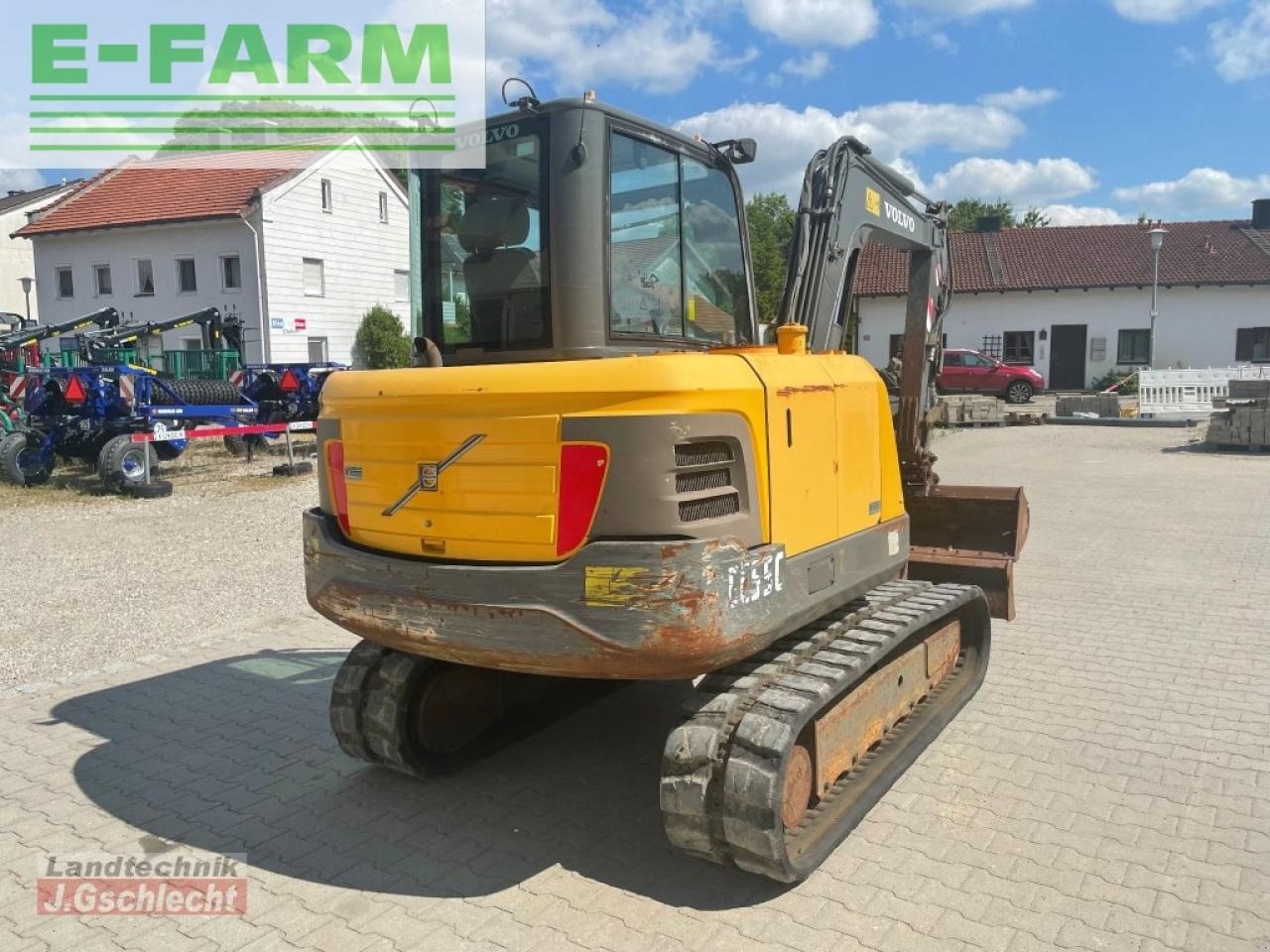 小型挖掘机 Volvo ec 55c：图13