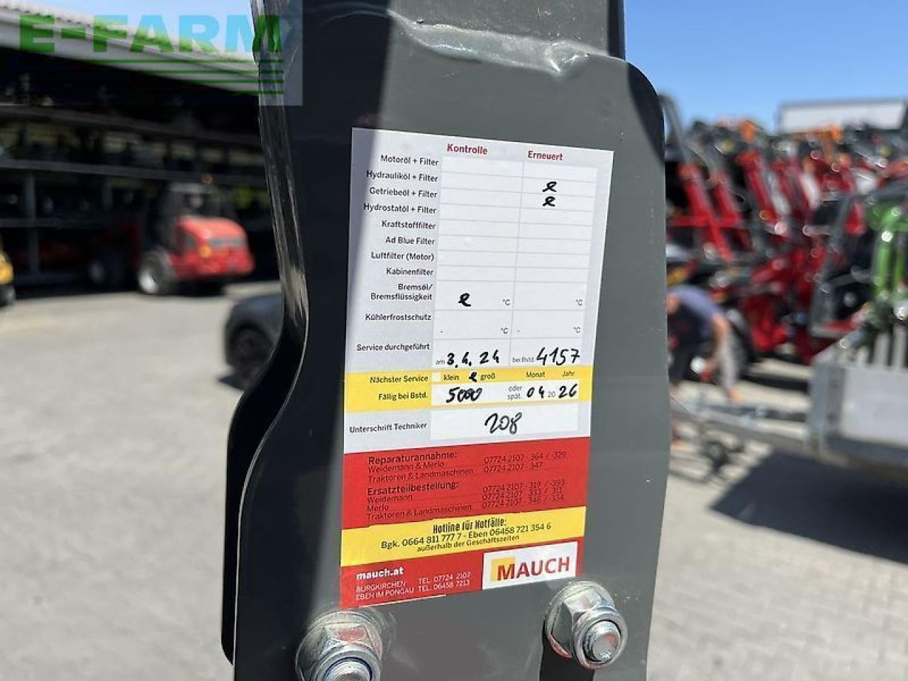 小型挖掘机 Weidemann 1160e mit typisierung, 310ah：图7