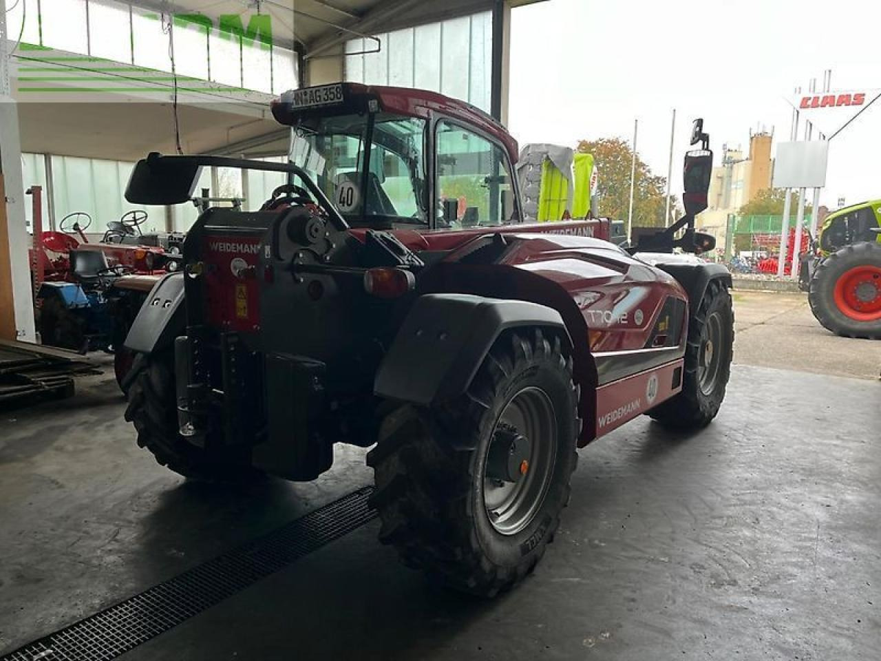 Weidemann t7042 - 伸缩臂叉装车:图5 Weidemann t7042 - 伸缩臂叉装车:图5