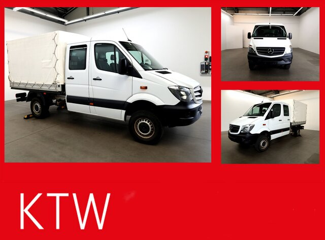 MERCEDES-BENZ Sprinter 316CDI DOKA,Allrad,Klima,AHK,TCO - 平板货车, 康比货车:图1 MERCEDES-BENZ Sprinter 316CDI DOKA,Allrad,Klima,AHK,TCO - 平板货车, 康比货车:图1