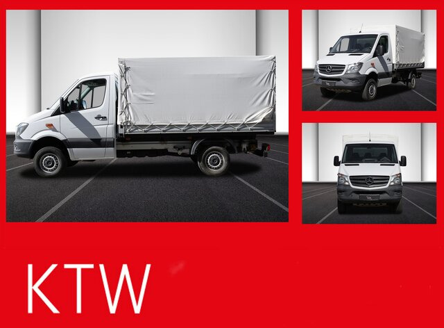 MERCEDES-BENZ Sprinter 316CDI Pritsche,Allrad,Klima... - 侧帘货车:图1 MERCEDES-BENZ Sprinter 316CDI Pritsche,Allrad,Klima... - 侧帘货车:图1