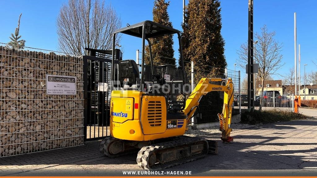 Komatsu Minibagger PC 16 R-3HS, Schnellwechsler MS01 - 小型挖掘机:图4 Komatsu Minibagger PC 16 R-3HS, Schnellwechsler MS01 - 小型挖掘机:图4