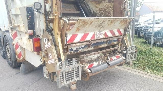 垃圾车 MAN Müllwagen 28.320 Klima Kamera Lenkachse：图8