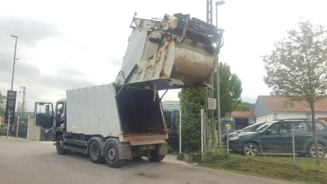 垃圾车 MAN Müllwagen 28.320 Klima Kamera Lenkachse：图7