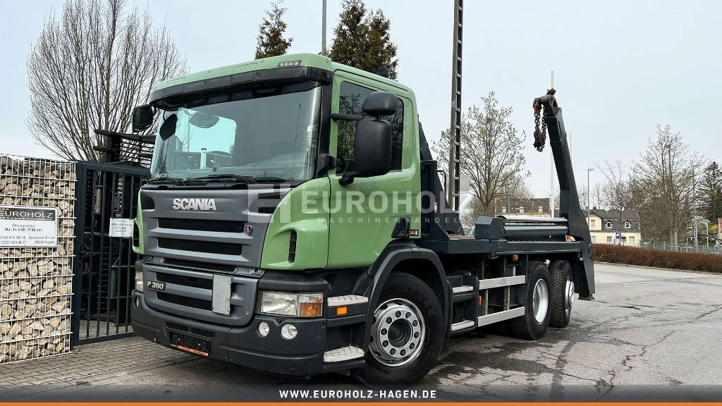箕斗装载车 Scania P 360 Absetzkipper 6x2 Liftachse, gelenkte Achse：图7