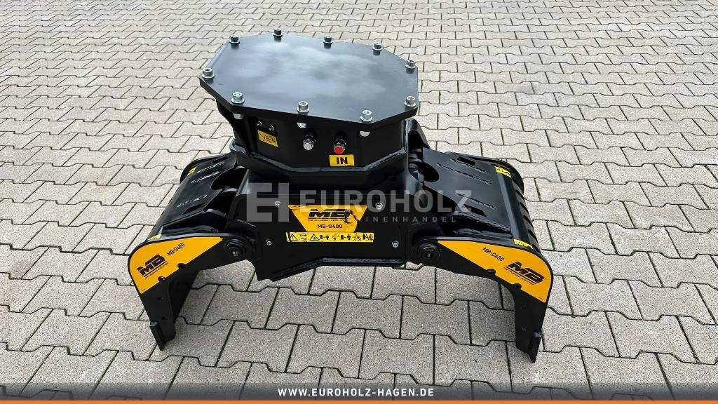 Sortiergreifer MB Crusher MB-G400 S4 2,4-4 t - 抓斗 适用于 建筑机械:图1 Sortiergreifer MB Crusher MB-G400 S4 2,4-4 t - 抓斗 适用于 建筑机械:图1