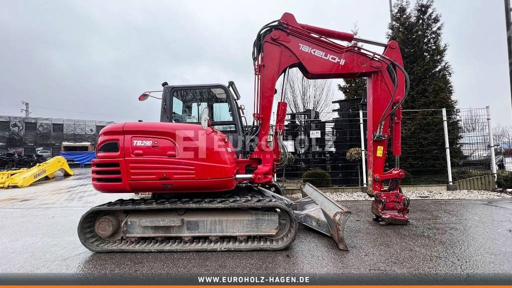小型挖掘机 Takeuchi Minibagger TB290, Powertillt, hydr. SW MS08：图5