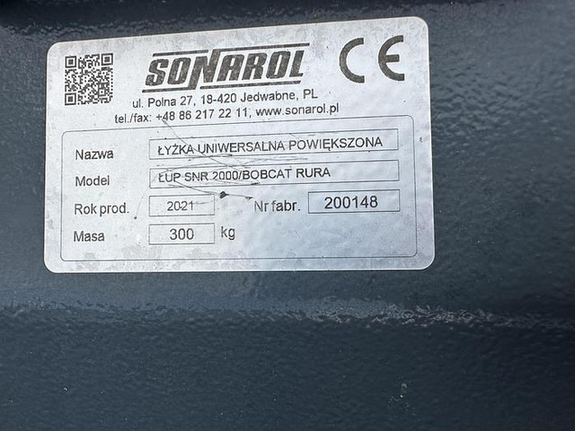 Big Schwergutschaufel 200 cm mit Bobcat Teleskoplader Aufnahme - 附件:图4 Big Schwergutschaufel 200 cm mit Bobcat Teleskoplader Aufnahme - 附件:图4