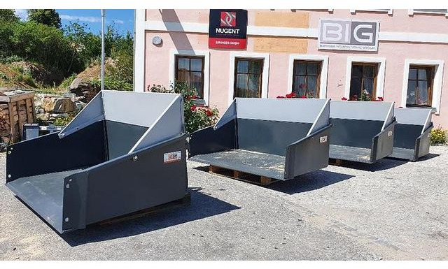 Schwerlast Transportbox / Kippmulde 180 cm mit 3 Punkt- & Euro Aufnahme - 牵引车:图4 Schwerlast Transportbox / Kippmulde 180 cm mit 3 Punkt- & Euro Aufnahme - 牵引车:图4