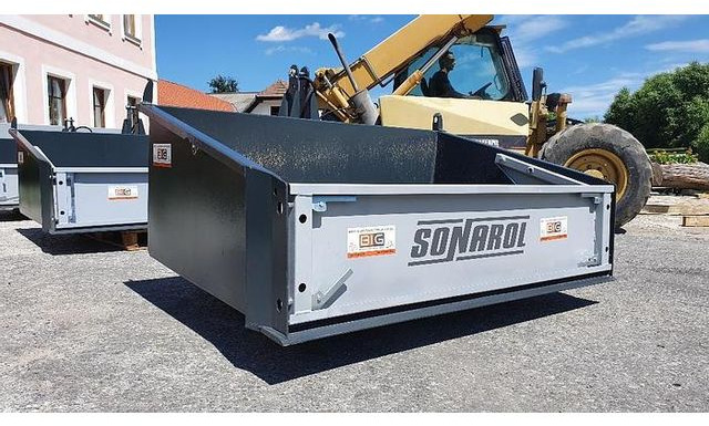 Schwerlast Transportbox / Kippmulde 180 cm mit 3 Punkt- & Euro Aufnahme - 牵引车:图1 Schwerlast Transportbox / Kippmulde 180 cm mit 3 Punkt- & Euro Aufnahme - 牵引车:图1