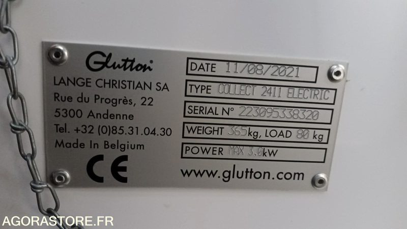 ASPIRATEUR DE VOIERIE GLOUTON - 园林设备:图3 ASPIRATEUR DE VOIERIE GLOUTON - 园林设备:图3