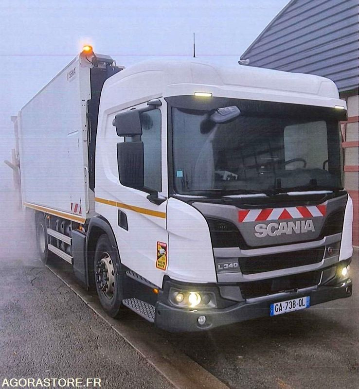 BOM SCANIA L340 71926 kms 2021 GNV - 垃圾车:图2 BOM SCANIA L340 71926 kms 2021 GNV - 垃圾车:图2