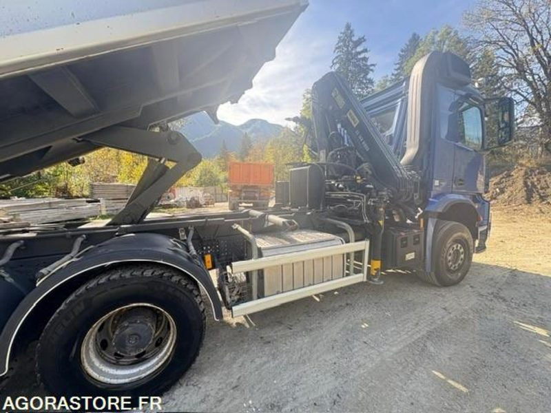 CAMION 6X4 TRI-BENNE +GRUE MERCEDES AROCS 2640 2014 190 000 KM - 卡车:图3 CAMION 6X4 TRI-BENNE +GRUE MERCEDES AROCS 2640 2014 190 000 KM - 卡车:图3