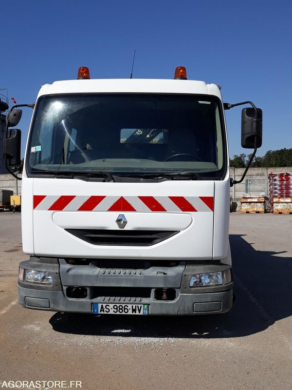CAMION BI-BENNE + GRUE - PL RENAULT MILDIUM 180 DCI Db - 2003 / 263 610 KM - 卡车:图3 CAMION BI-BENNE + GRUE - PL RENAULT MILDIUM 180 DCI Db - 2003 / 263 610 KM - 卡车:图3