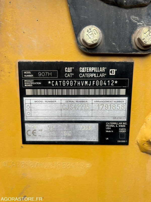 CHARGEUR SUR PNEUS CATERPILLAR 2008 6022H - 装载机:图5 CHARGEUR SUR PNEUS CATERPILLAR 2008 6022H - 装载机:图5