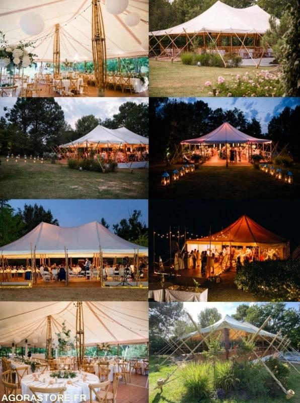 Chapiteau en bambou avec cordages et plancher - 建筑集装箱:图2 Chapiteau en bambou avec cordages et plancher - 建筑集装箱:图2