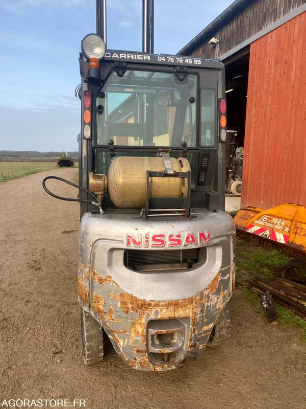 Chariot élévateur GAZ NISSAN 1.8T - 液化石油气叉车:图5 Chariot élévateur GAZ NISSAN 1.8T - 液化石油气叉车:图5