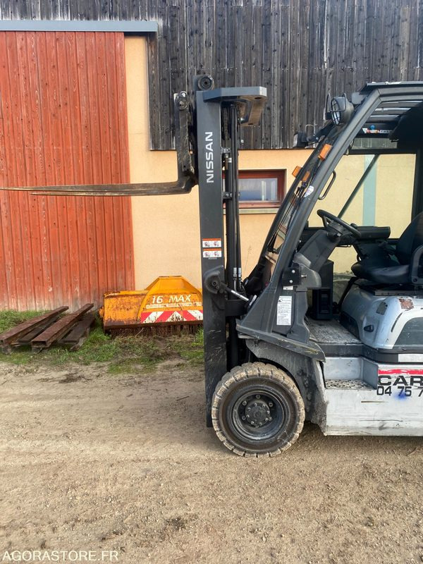 Chariot élévateur GAZ NISSAN 1.8T - 液化石油气叉车:图2 Chariot élévateur GAZ NISSAN 1.8T - 液化石油气叉车:图2