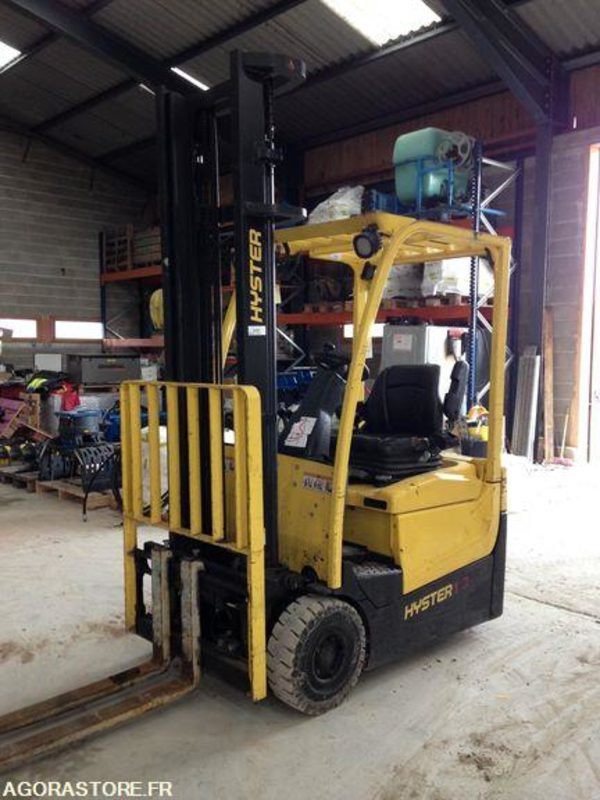 Chariot frontal 3 roues 2014 - Hyster A1.3 XNT - 电动叉车:图1 Chariot frontal 3 roues 2014 - Hyster A1.3 XNT - 电动叉车:图1