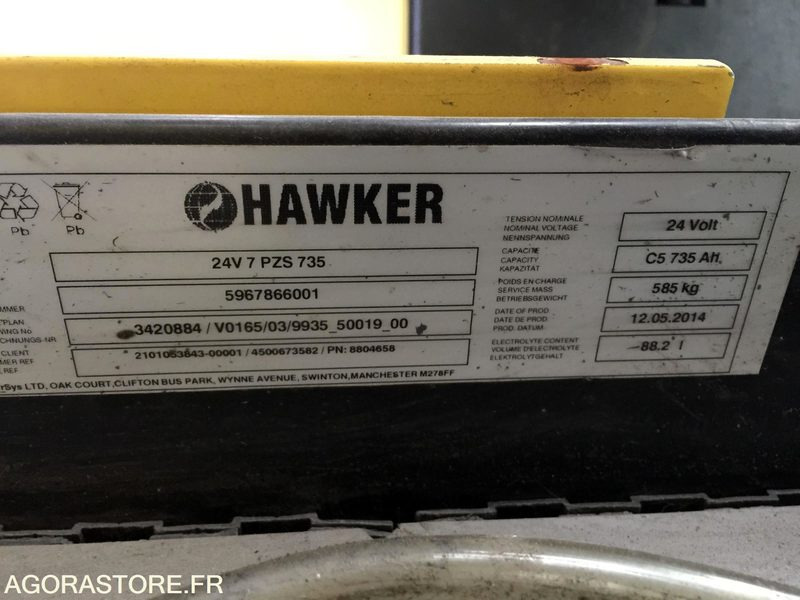 Chariot frontal 3 roues 2014 - Hyster A1.3 XNT - 电动叉车:图4 Chariot frontal 3 roues 2014 - Hyster A1.3 XNT - 电动叉车:图4