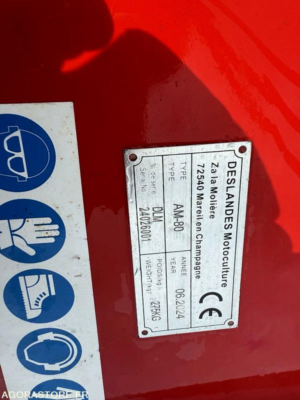 Epareuse AM80 , avec central indépendante ROTOR 80cm - 吊臂式割草机:图3 Epareuse AM80 , avec central indépendante ROTOR 80cm - 吊臂式割草机:图3