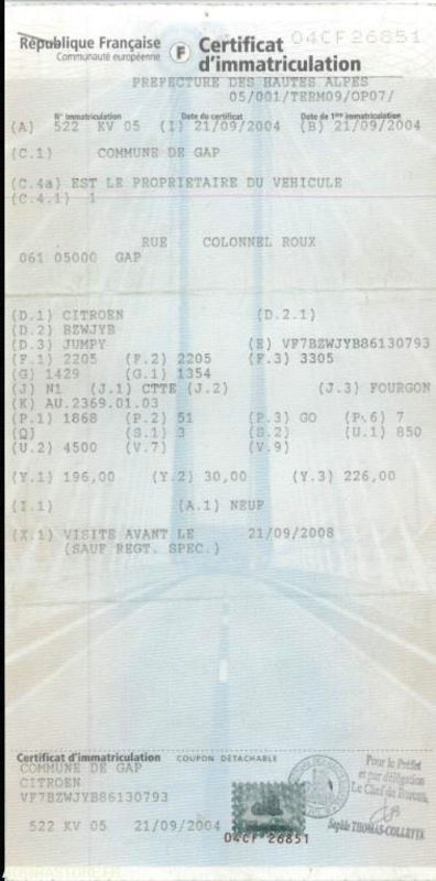 FOURGONNETTE CITROEN JUMPY - 紧凑型面包车:图4 FOURGONNETTE CITROEN JUMPY - 紧凑型面包车:图4