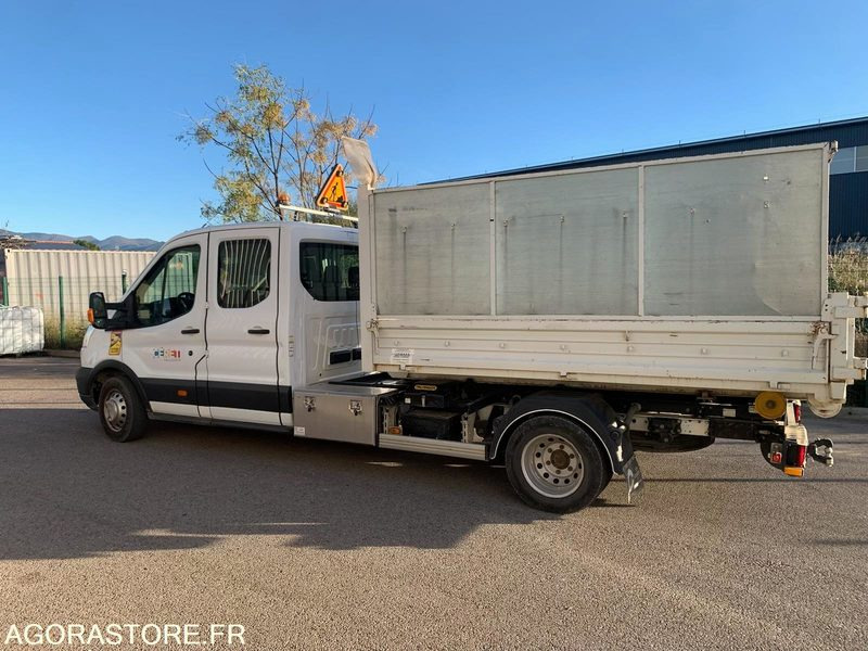 Ford Transit Benne Ampirol - double cabine - 2015 - 63500kms - 翻斗货车:图1 Ford Transit Benne Ampirol - double cabine - 2015 - 63500kms - 翻斗货车:图1