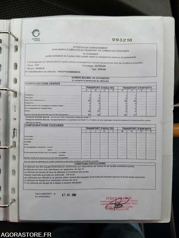 IVECO BUS CROSSWAY N°093210 - 校車:图5 IVECO BUS CROSSWAY N°093210 - 校車:图5