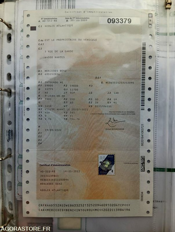 MERCEDES INTOURO N°093379 - 校車:图4 MERCEDES INTOURO N°093379 - 校車:图4