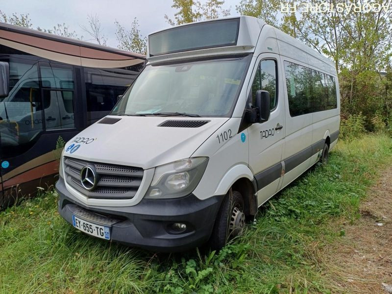 MINICARS MERCEDES SPRINTER N°32938 1102-MEC 2018 - 300 419 Km EY655TG - 小型巴士, 小型客车:图1 MINICARS MERCEDES SPRINTER N°32938 1102-MEC 2018 - 300 419 Km EY655TG - 小型巴士, 小型客车:图1