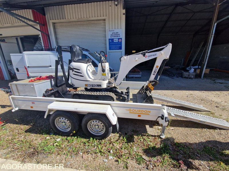 Mini Pelle 1T JCB 8010CTS + Remorque - 2023 / (NEUVE) 19 HEURES (EMF201) - 小型挖掘机:图2 Mini Pelle 1T JCB 8010CTS + Remorque - 2023 / (NEUVE) 19 HEURES (EMF201) - 小型挖掘机:图2