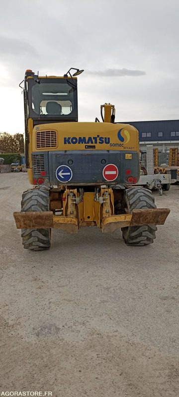 Pelle à pneus - PW98 MR-8 - 2014 - 10450h - 挖掘机:图5 Pelle à pneus - PW98 MR-8 - 2014 - 10450h - 挖掘机:图5