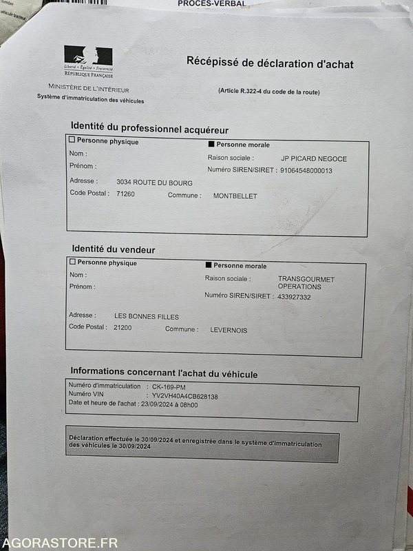 Porteur Volvo frigo - 卡车:图5 Porteur Volvo frigo - 卡车:图5