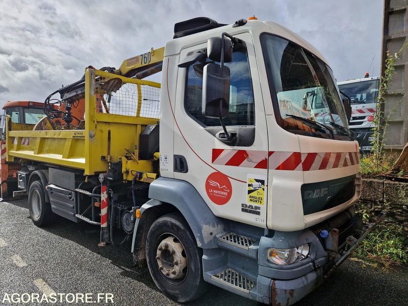 Porteur tribenne grue Daf LF55 220 -227727-2006 - BQ086KY - 卡车:图4 Porteur tribenne grue Daf LF55 220 -227727-2006 - BQ086KY - 卡车:图4